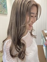 モリオフロムロンドン 大宮店(morio from London)&nbsp;ミルクティーベージュ×ケアブリーチ　【村田】