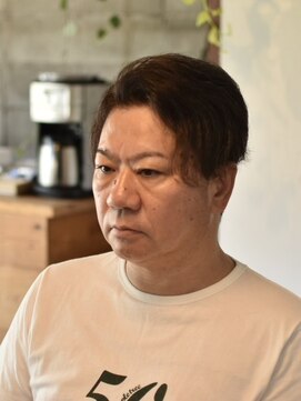 リム メンズヘア(LIM men's hair) 毛流れリバースセンターパート【メンズカット/メンズヘア】