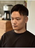 夏髪大人短髪フェード【メンズカット/メンズヘア】