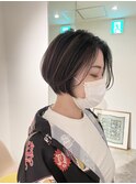 【CROP】ショートヘア×ハイライト×ブリーチ