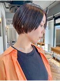 20代30代40代前上がりマッシュショート