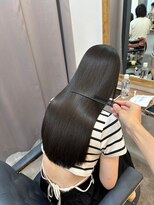 アトレ 武庫之荘(Atre.) 20代30代40代髪質改善トリートメントブルーブラック透け感ロング