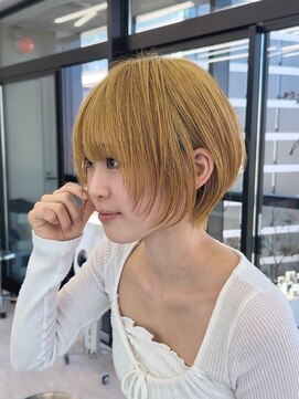 ビューナゴヤ 名駅(VIEW NAGOYA) 前髪カタログ/イメチェンスタイル／ウェーブパーマ/こなれミディ