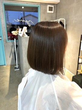 イン(yne.) ボブにもオススメ縮毛矯正