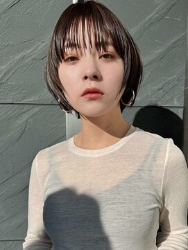 ミンクス渋谷スマートサロン(MINX shibuya smart salon) 似合わせ小顔レイヤーショート_渋谷/髪質改善