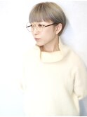 天神【BIRTH】耳かけマッシュショート×くすみベージュ　4