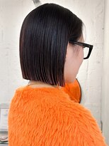 フォト 新宿(foto)&nbsp;20代小顔メルティカラー似合わせカット新宿ボブ【Anzu】▲