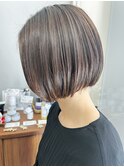 切りっぱなしボブ