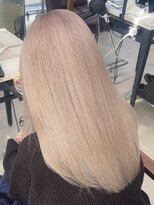 ロイス 神宮前(ROIS)&nbsp;ミルクティーベージュ/ダブルカラー/ケアブリーチ/ハイトーン