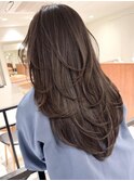 ハイライトバレイヤージュダブルカラーショートカット