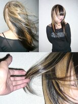 アルレン(Allen)&nbsp;ブリーチ　デザインカラー　ハッシュカット　宇都宮