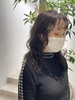 ロマリア 青山 南青山(Lomalia) 【Lomalia青山/Nami】レイヤー×パーマ/斜めバング