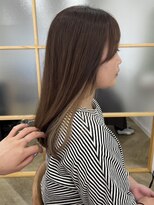 レイ 津田沼(Lei) アプリコットオレンジ/くびれヘア/ウェーブショート/津田沼