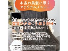 髪質改善が叶う!本物の艶髪を手に入れたい方が挙ってご来店