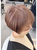 ◇大人可愛い20代30代40代50代前下がりショートボブ丸みショート