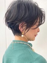 ビューブルー 亀戸錦糸町(VIEW BLUE) 暗めカラーグランマッシュショートボブパーマ