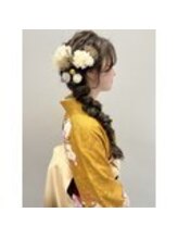 成人式、卒業式のご予約お取り出来ます☆事前カウンセリングにてご希望のヘアスタイルに♪