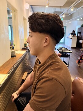 モップス 金沢文庫店(MOPS) ローフェード×毛流れパーマ