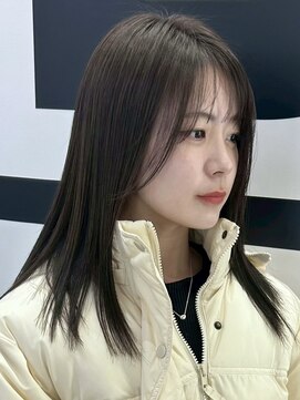 ブレス ヘアデザイン(BLESS hair design) 東静岡顔周りレイヤーカットボブレイヤーボブウルフカット韓国