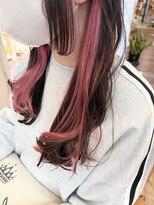 シュエット(chouette)&nbsp;ピンクインナーカラー