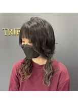 トリフォリウム 小牧店(TRIFOLIUM)&nbsp;「ハイウルフ×インナーハイライト」
