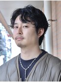 [kantamal指名]メンズセンターパートスパイラルパーマ