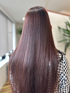ゼンドット キョウト(Zen. kyoto) 【髪質改善】毛先に負担をかけない縮毛矯正リタッチ♪