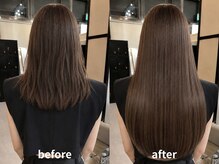 アンドケー 那覇おもろまち店(and K)の雰囲気(速攻ロングヘアになれる♪エクステビフォーアフター)