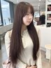 ☆旭岡限定☆ワンカラーで出来る透明感カラー＋トリートメント￥7500