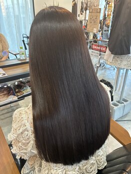 コース(course)の写真/最後までスタイリストが担当する贅沢!施術者2名の少人数サロンで優雅に♪