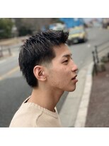 クレオ 福大通り店(CREO)&nbsp;アクティブショート×フェード◎束感清潔感好印象メンズ