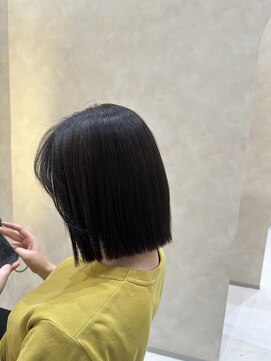 フレームプラス 天王寺あべの店(FRAME+) 暗髪でもオシャレ見え◎