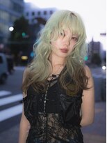 ユルク(JURK nagoya)&nbsp;栄/ハッシュカット/グレージュ/デザインカラー