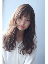 ルレ(Relais)&nbsp;ゆる巻きロング×フェザーベージュ