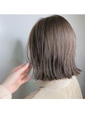 極細ハイライト黒髪→ブリーチ無しでトーンＵＰ