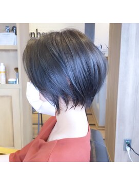 ラボヌールヘアーレーヴ 池袋店(La Bonheur hair reve) 前髪なしのショートボブ