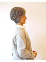 えがお美容室&nbsp;【えがお美容室】50代に人気☆上品なショートボブ