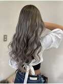 シルバーグレージュ!ロアエクステ60枚