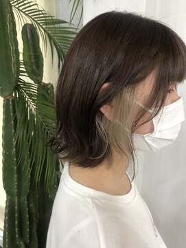 ヘアーサロン ヴィアルス 松原店(hair salon VIARS) インナーカラープラチナベージュ