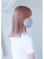 ホワイトルーム(White Room) ペールピンクベージュのボブ♪