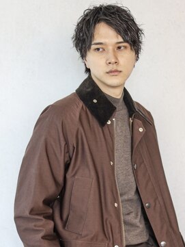 カナン 銀座(CANAAN) CANAAN センターパートパーマスタイル