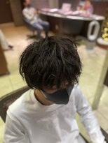 美容室 イルフェドゥ(Il fait doux)&nbsp;テテ風シャドウパーマ