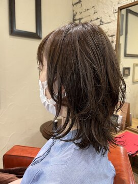 タントラ(tantra) Ａライン　ウルフ　パールグレージュ