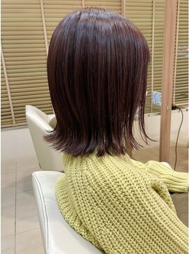 アルジャーノン 来住店(ALGERNON) 赤味ボブ