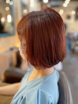 ロンド(Le rond)&nbsp;ピンクブラウン×ショートボブ