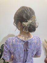 ヘアコレクション アンジュ(Hair collection Unge)&nbsp;ふわふわシニヨン〔メイク別途/早朝受付中早朝料金別途〕