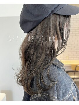 バリー(VALLEY) 【VALLEY hair care&spa】暗髪グレージュ