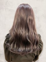 美容室 ファクト(fact)&nbsp;髪質改善ストレート前髪２Wayバング大人美人ミルクチョコレート