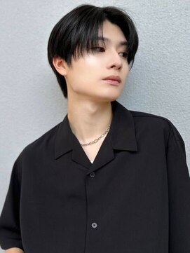 ジーナ 渋谷神南(Zina) 髪質改善＊韓国センターパートダークアッシュ【Zina 渋谷神南】