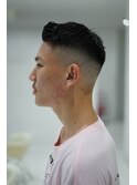 10代20代スキンフェードバーバースタイル